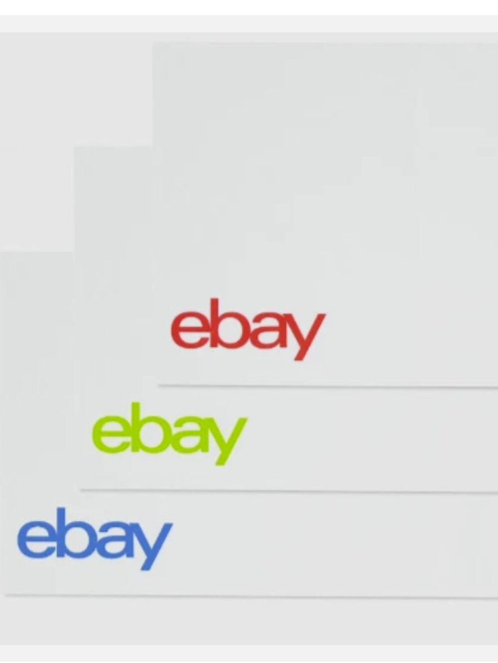 6.25" x 8.5" eBay Logo Polyjacket / Polymailer 100